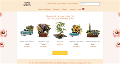 Desktop Screenshot of goodscentsflorist.com